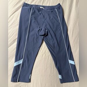 Blue Nike Athletic Leggings